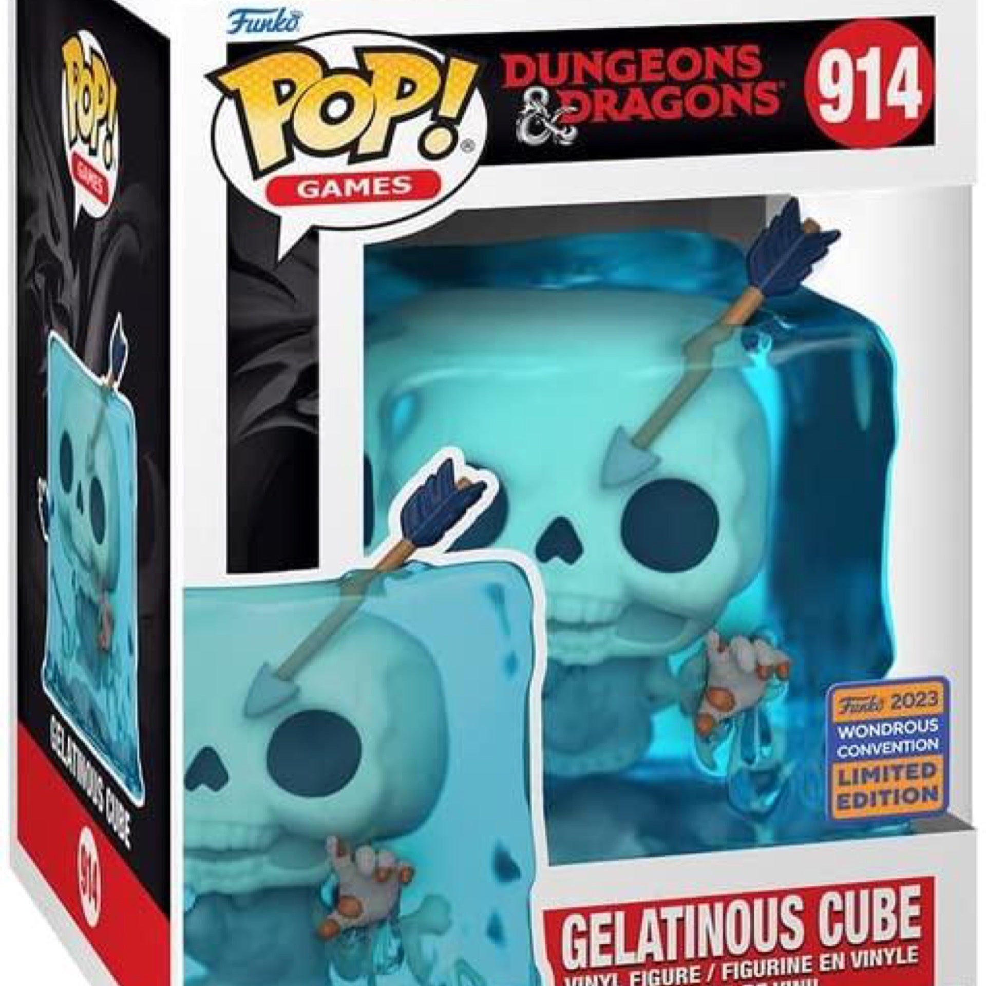 Funko Pop! Gelatinous Cube Wondercon Limited Edition Exclusive The