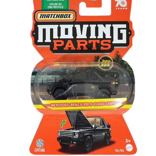 Matchbox Moving Parts Mercedes Benz 550 G Class Super Chase The