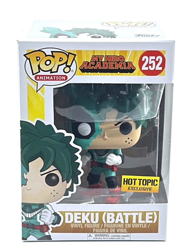 Deku battle top funko pop